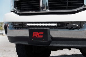 Dodge Ram 3500 LED Bumper Mount - Front - Rough Country - 20-inch - '03-'10